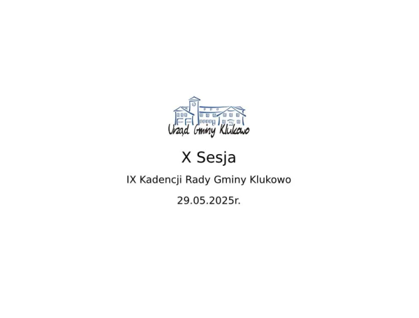 Transmisje Sesji Rady Gminy