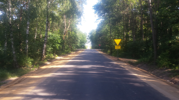 Zakończono przebudowę drogi powiatowej do skrzyżowania z drogą gminną do miejscowości Lubowicz Byzie