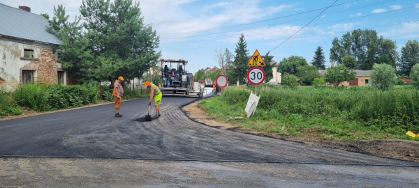 Remont ulicy Wspólnej w miejscowości Klukowo