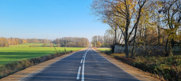 Zakończenie zadania pn. "Przebudowa dróg gminnych na terenie gminy Klukowo prowadzących do tworzonych terenów inwestycyjnych - ETAP I” – odcinek w miejscowości Klukowo – Kolonia