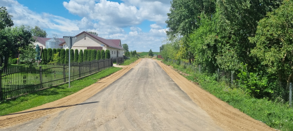 Przebudowa dróg gminnych w miejscowości Wyszonki-Wypychy