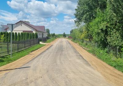 Przebudowa dróg gminnych w miejscowości Wyszonki-Wypychy