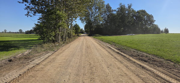 "Przebudowa (modernizacja) drogi dojazdowej do pól we wsi Trojanowo” - zakończona
