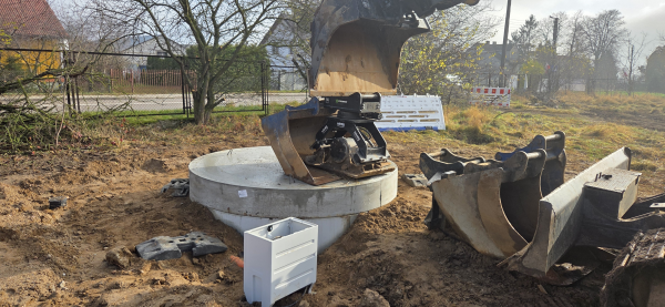 Budowa stacji podnoszenia ciśnienia w sieci wodociągowej wraz z niezbędną armaturą i przyłączem wodociągowym w miejscowości Klukowo