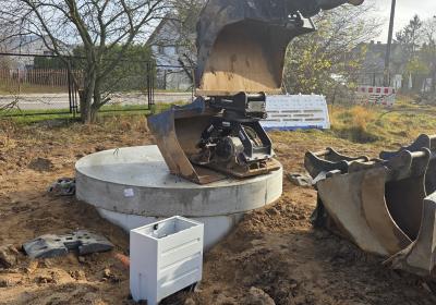 Budowa stacji podnoszenia ciśnienia w sieci wodociągowej wraz z niezbędną armaturą i przyłączem wodociągowym w miejscowości Klukowo