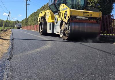 Remont drogi gminnej w miejscowości Kostry - Śmiejki