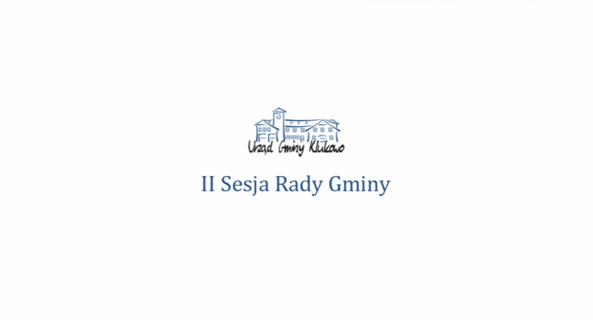 Film: II Sesja Rady Gminy