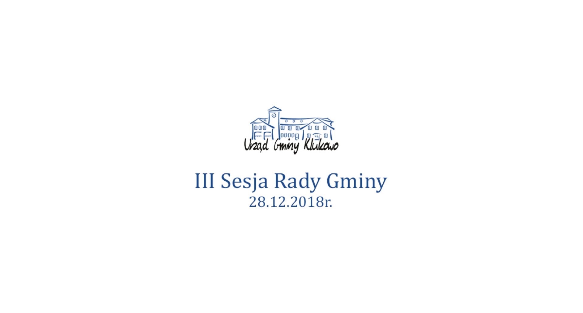 Film: III Sesja Rady Gminy